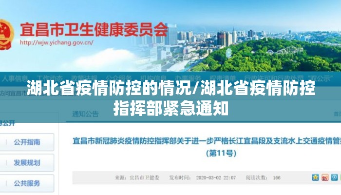 湖北省疫情防控的情况/湖北省疫情防控指挥部紧急通知