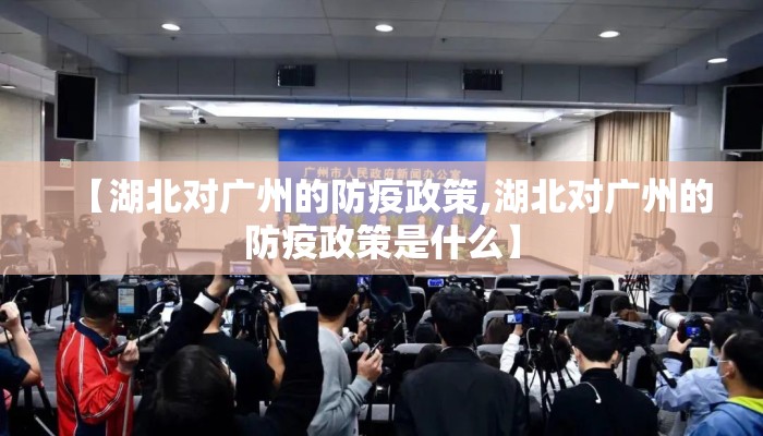 【湖北对广州的防疫政策,湖北对广州的防疫政策是什么】