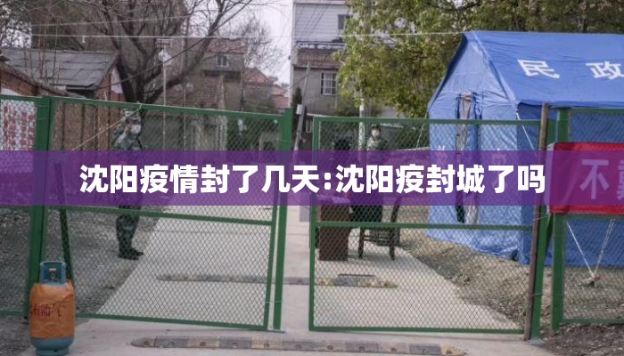 沈阳疫情封了几天:沈阳疫封城了吗