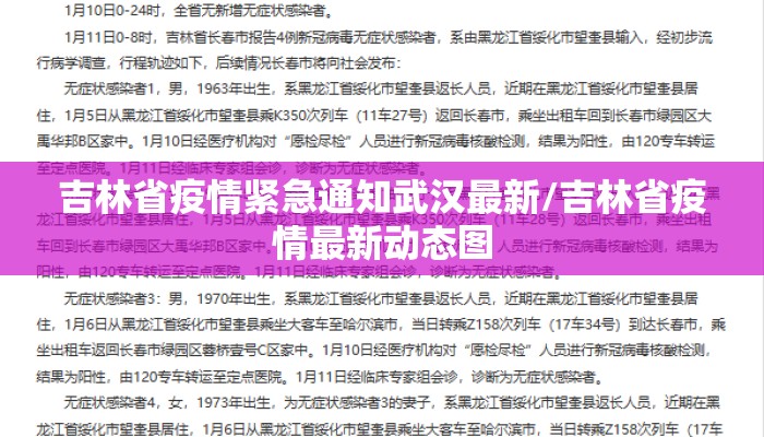吉林省疫情紧急通知武汉最新/吉林省疫情最新动态图
