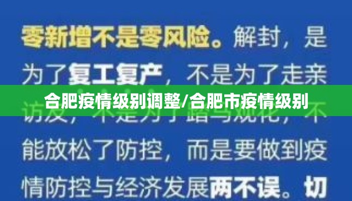 合肥疫情级别调整/合肥市疫情级别