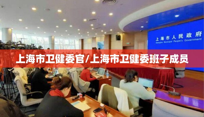 上海市卫健委官/上海市卫健委班子成员