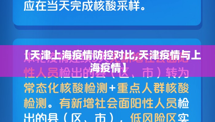 【天津上海疫情防控对比,天津疫情与上海疫情】 【天津上海疫情防控对比,天津疫情与上海疫情】
