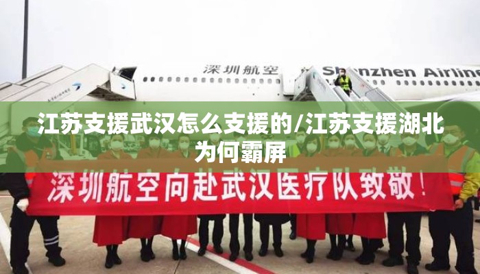 江苏支援武汉怎么支援的/江苏支援湖北为何霸屏