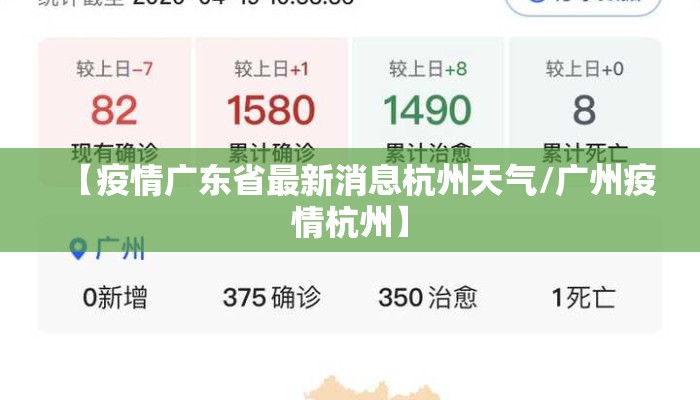 【疫情广东省最新消息杭州天气/广州疫情杭州】