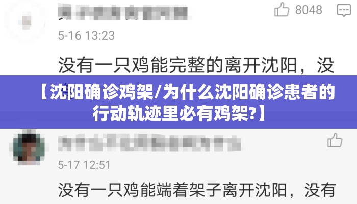 【沈阳确诊鸡架/为什么沈阳确诊患者的行动轨迹里必有鸡架?】