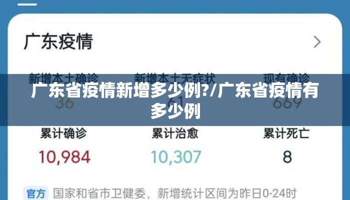 广东省疫情新增多少例?/广东省疫情有多少例
