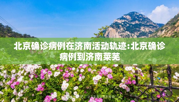 北京确诊病例在济南活动轨迹:北京确诊病例到济南莱芜 北京确诊病例在济南活动轨迹:北京确诊病例到济南莱芜