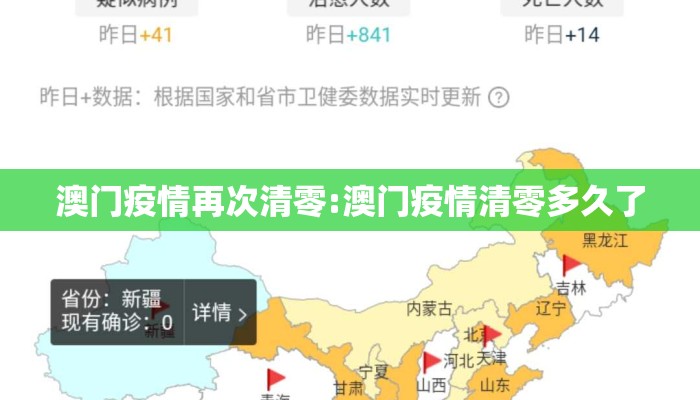 澳门疫情再次清零:澳门疫情清零多久了 澳门疫情再次清零:澳门疫情清零多久了