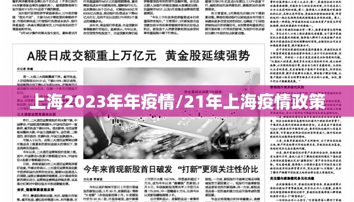 上海2023年年疫情/21年上海疫情政策