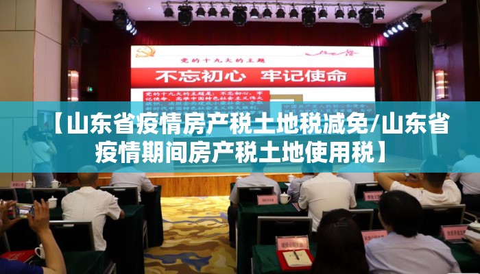 【山东省疫情房产税土地税减免/山东省疫情期间房产税土地使用税】