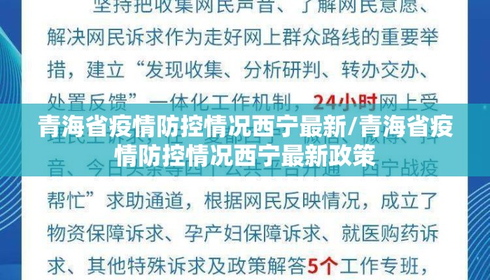 青海省疫情防控情况西宁最新/青海省疫情防控情况西宁最新政策