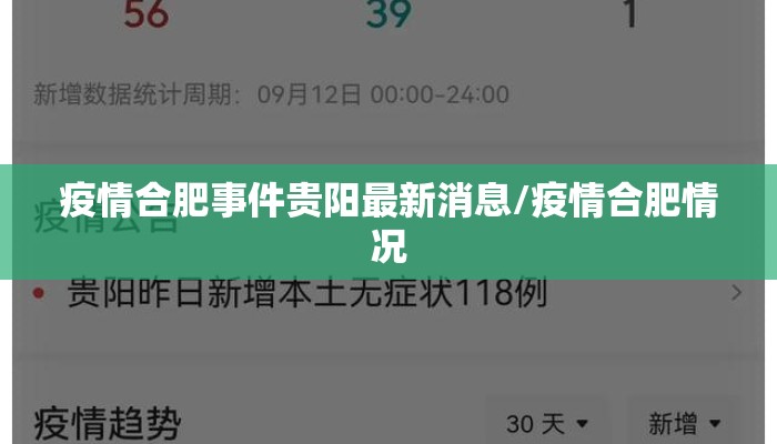 疫情合肥事件贵阳最新消息/疫情合肥情况