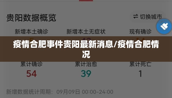 疫情合肥事件贵阳最新消息/疫情合肥情况