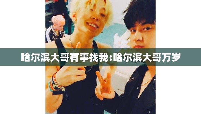 哈尔滨大哥有事找我:哈尔滨大哥万岁