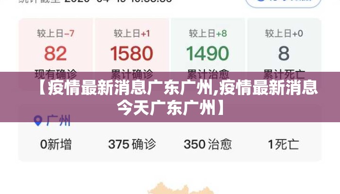 【疫情最新消息广东广州,疫情最新消息今天广东广州】