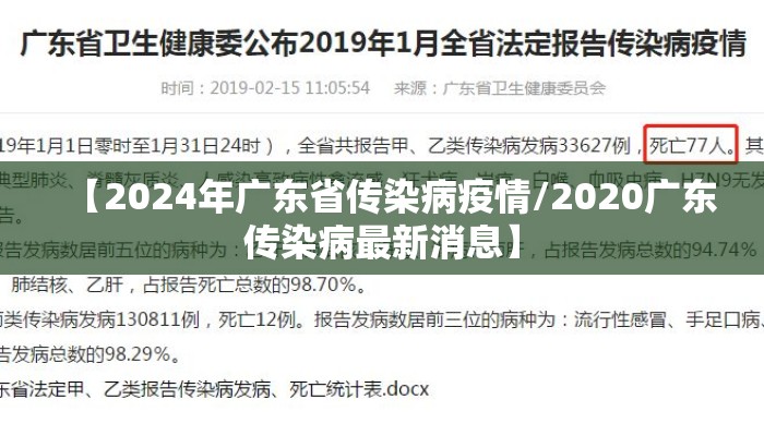 【2024年广东省传染病疫情/2020广东传染病最新消息】