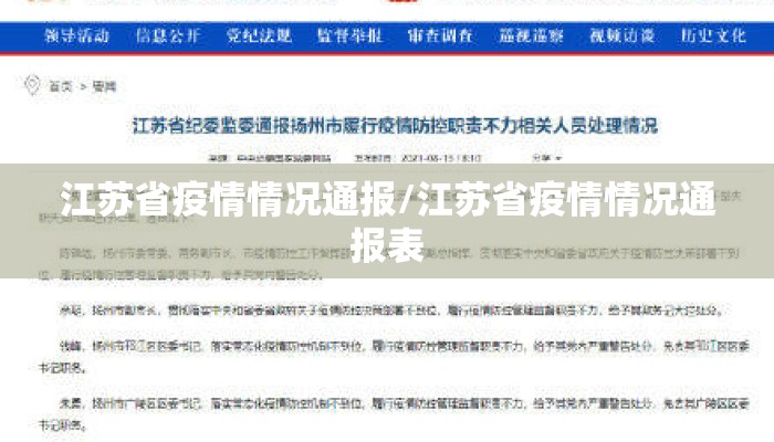 江苏省疫情情况通报/江苏省疫情情况通报表 江苏省疫情情况通报/江苏省疫情情况通报表